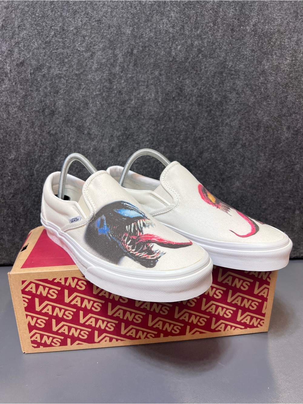 Vans "Venom vs Carnage" Classic Slip On Size 10 Women’s/8.5 Men
